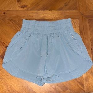 Lulu Lemon Shorts, Size 2, Blue